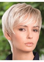 Gorgeous Blonde Short Boycuts Synthetic Wigs 