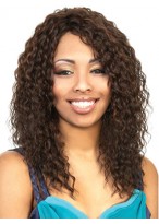 Long Layered Curly Synthetic Wig 